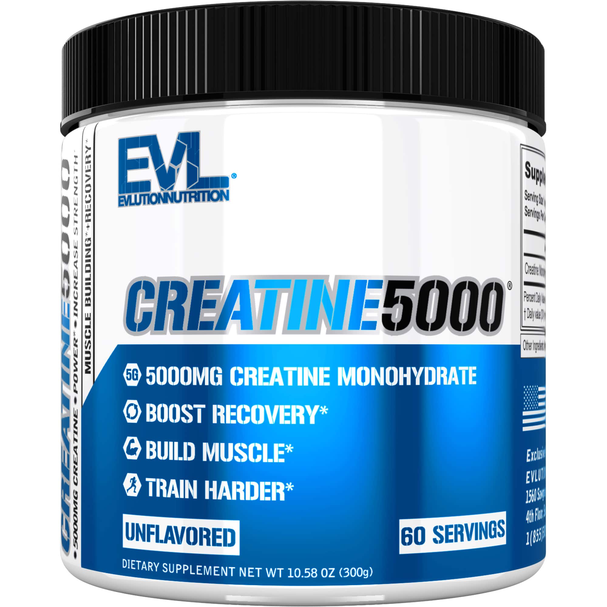 Micronized Creatine Monohydrate Powder - 100% Pure Unflavored Creatine  Powder 5000mg Per Serv (5g) Supports Muscle Building & Cellular Energy -  Amino